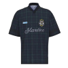 MARTINEROSE 블랙워치 타탄저지 티셔츠