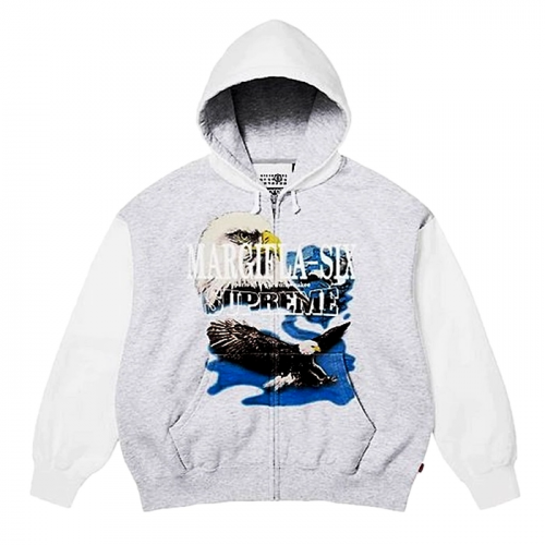 Maison Margiela x SUPREME 스플릿이글 후디집업