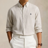 Polo ralphlauren 클래식 린넨 카라 셔츠