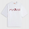 마르니 MARNI 플록알파벳 티셔츠