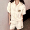MIUMIU 패치 후드 반바지 셋업 SET