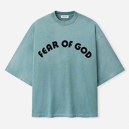 FEAR OF GOD 바시티 아크 티셔츠