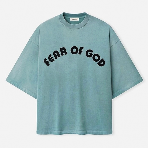 FEAR OF GOD 바시티 아크 티셔츠