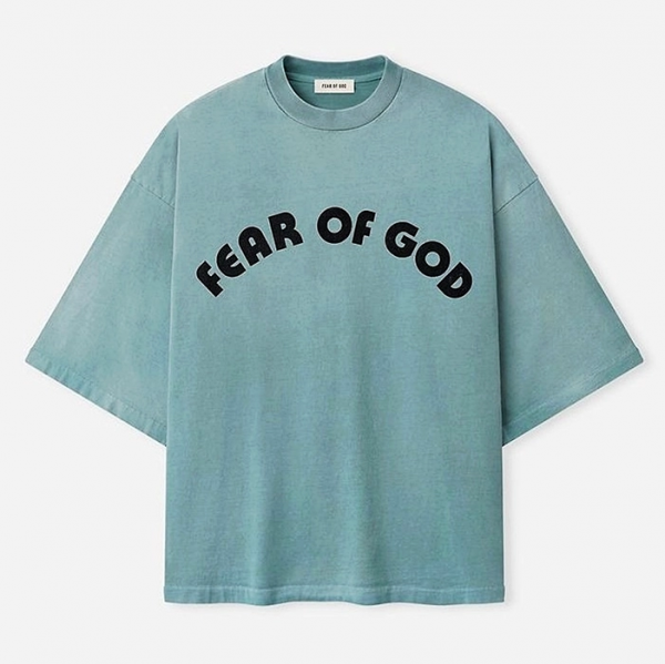 FEAR OF GOD 바시티 아크 티셔츠
