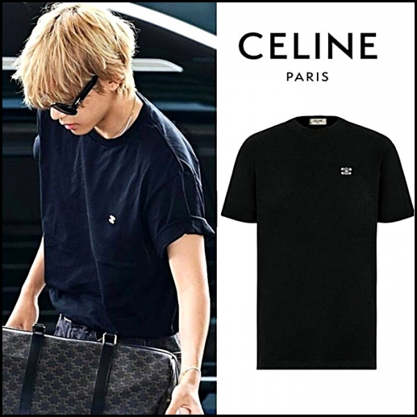 CLEINE  트리오페 자수 티셔츠