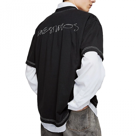 아크네 Acne Studios 스티치드로고 티셔츠