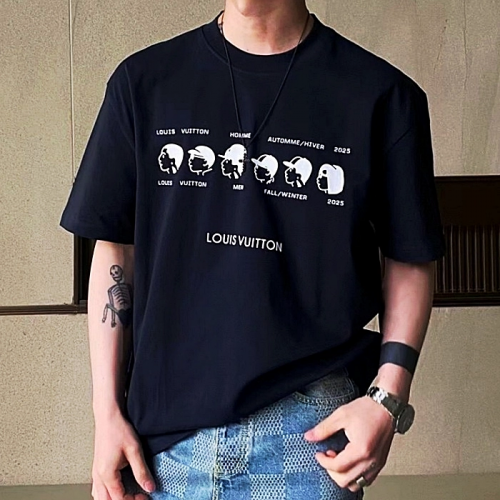 LOUIS VUITTON 측면얼굴 반팔 티셔츠