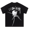 STUSSY 8볼 스파이더 프린트 티셔츠