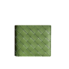 BOTTEGA VENETA 인트레치아토 폴더 지갑 - 딥그린