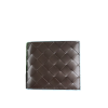 BOTTEGA VENETA 동전지갑 인트레치아토 폴더형 지갑 - 브라운 & 미네랄