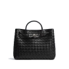 BOTTEGA VENETA 미디엄 안디아모 - 블랙 & 실버
