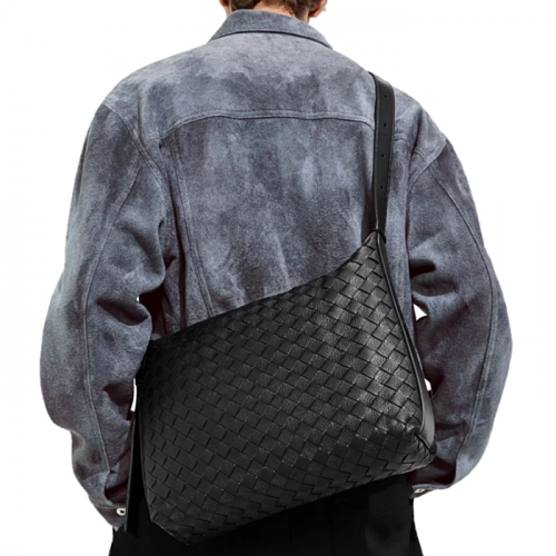 BOTTEGA VENETA 스몰 트래블러 백 - 블랙