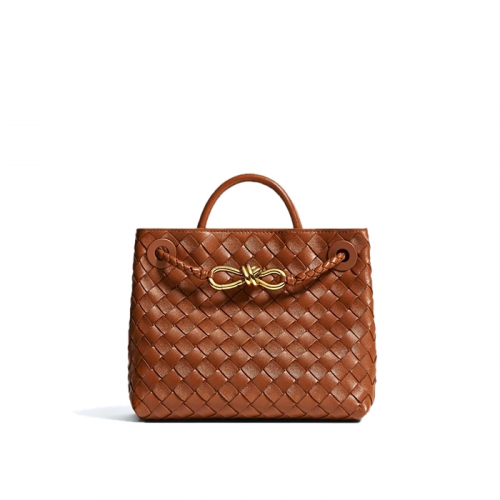 BOTTEGA VENETA 스몰 안디아모 - 탄닌