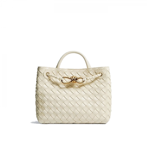 BOTTEGA VENETA 스몰 안디아모 - 씨솔트