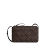 BOTTEGA VENETA 디아고 지퍼 메신저 백 - 폰단트