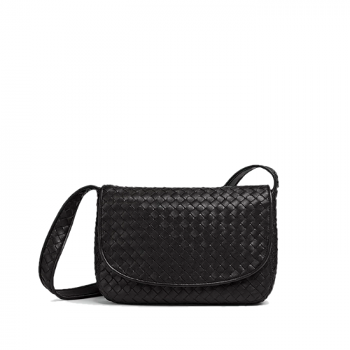 BOTTEGA VENETA 베네토 메신저 백 - 블랙