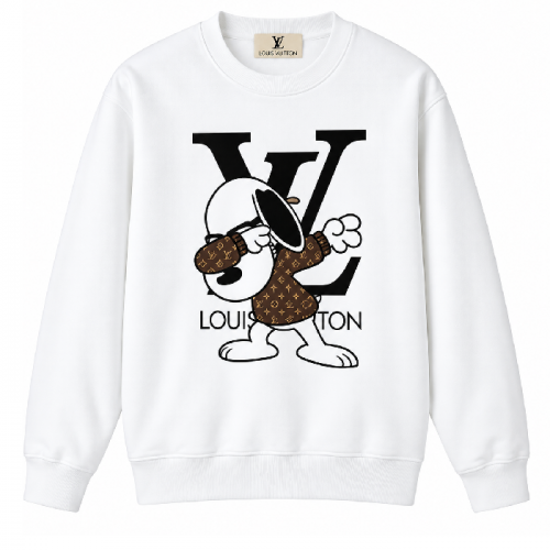 LV 스누피 댑 라운드 맨투맨