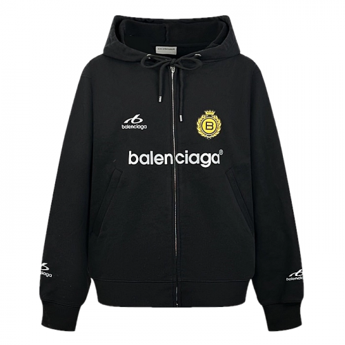 BALENCIAGA 사커 오버사이즈 집업 후디