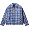 스투시 STUSSY 체크 누빔 자켓