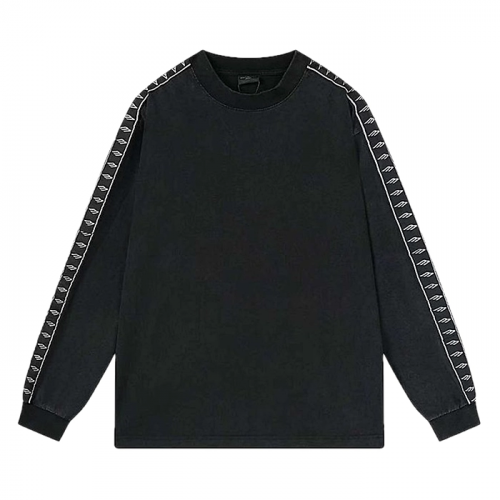 BALENCIAGA 자가드로고 테이프 워싱 티셔츠