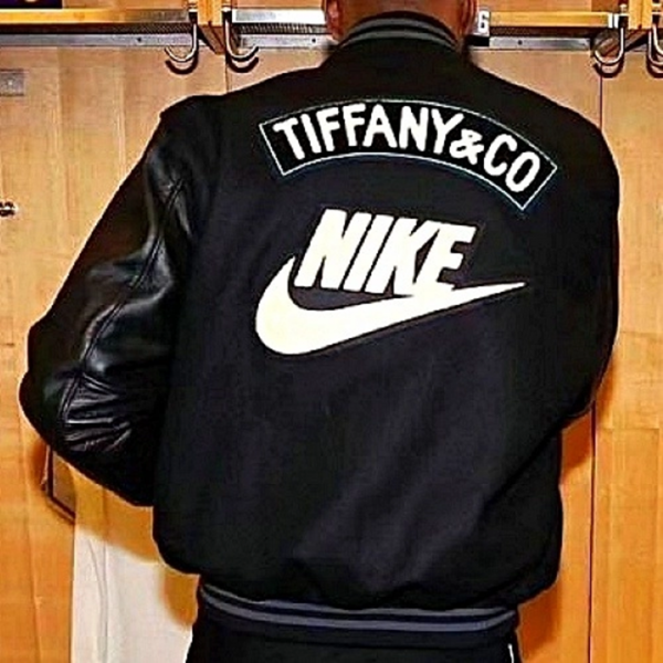 NIKE x TIFFANY 뉴욕콜랍스 바시티 자켓
