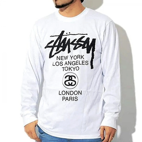 STUSSY 월드투어 롱슬리브