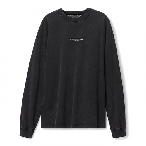 alexanderwang 엠보시드 로고 롱슬리브