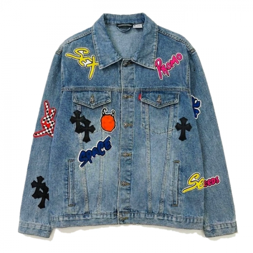 Chrome Hearts 매티보이 패치드 데님자켓