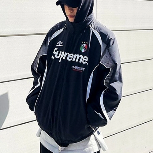 SUPREM x UMBRO 제로서킷 로고 트랙자켓 트랙팬츠 셋업 SET