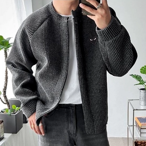 COMME des GARCO*S 아미 크롭 니트 가디건