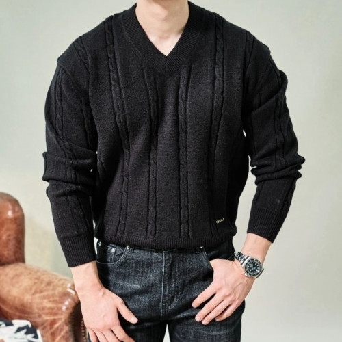 Loro Piana 캐시미어 V넥 니트