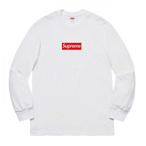 SUPREME 박스 로고 롱슬리브