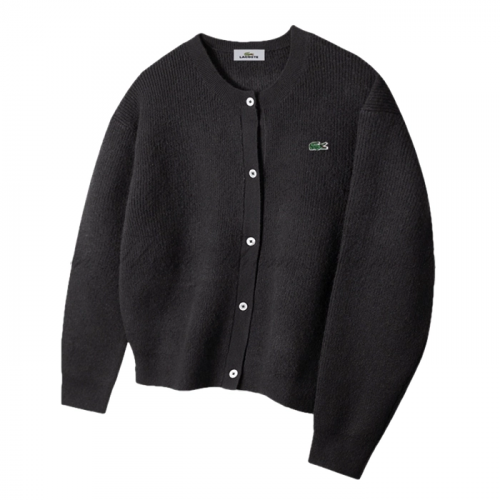 라코스테 LACOSTE  캐시 라이크 크롭 가디건