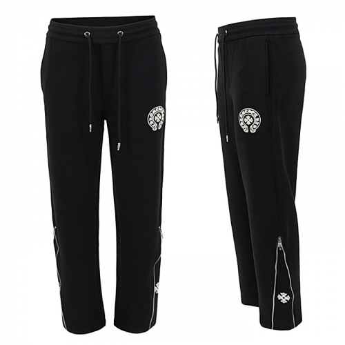 Chrome Hearts 홀스슈 지퍼 트레이닝 팬츠
