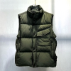 STONE ISLAND 패딩 조끼 자켓