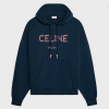 CELINE 리브드 플로랄 니티드 후디