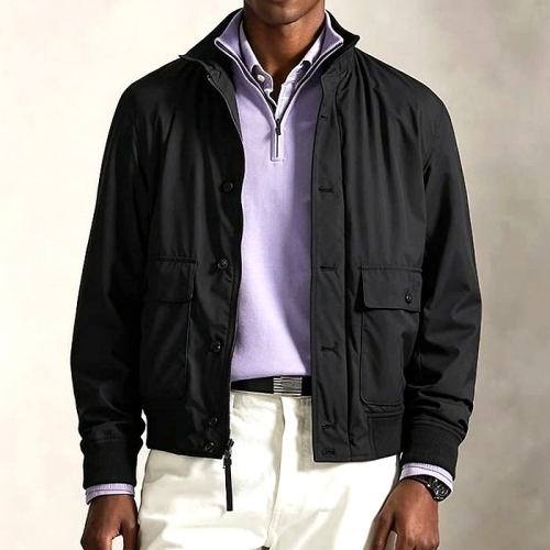 Polo ralphlauren 쉴드 패치 트윌 보머 자켓