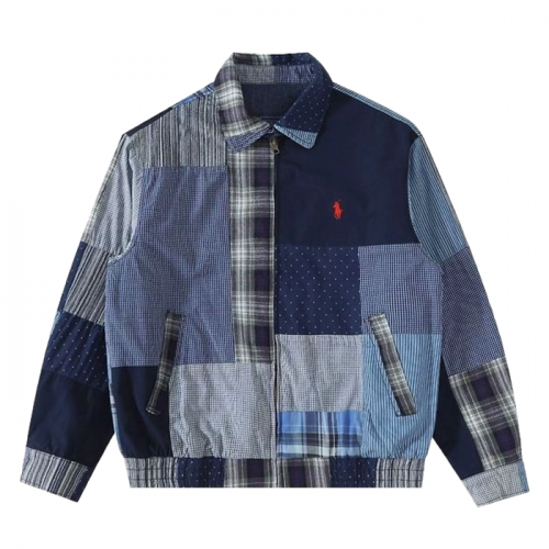 Polo ralphlauren 리버시블 패치워크 베이포트 데님 자켓