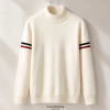 THOM BROWNE 삼선 반목 니트