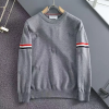 THOM BROWNE 암밴드 도그자수 로고 양모 라운드