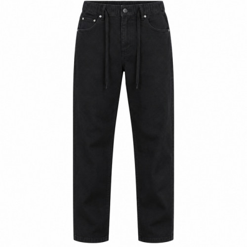 D & G   스트링 와이드 데님 팬츠