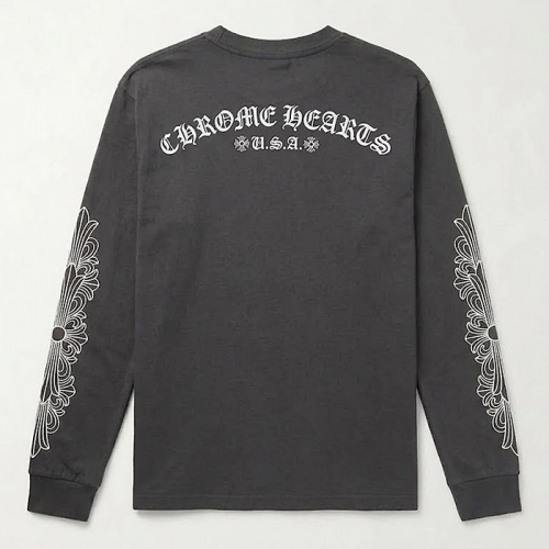 Chrome Hearts  플로랄스크립트 롱슬리브