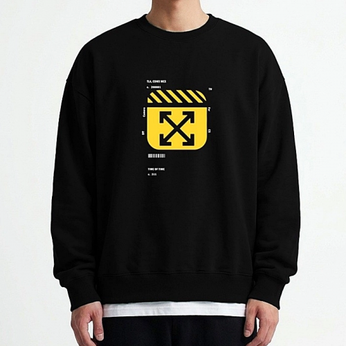 오프 화이트 OFF-WHITE 지알로 맨투맨