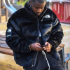 SUPREME x THE NORTH 폭스 퍼 눕시 자켓