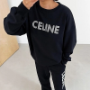CELINE 레터링 맨투맨 셋업 SET