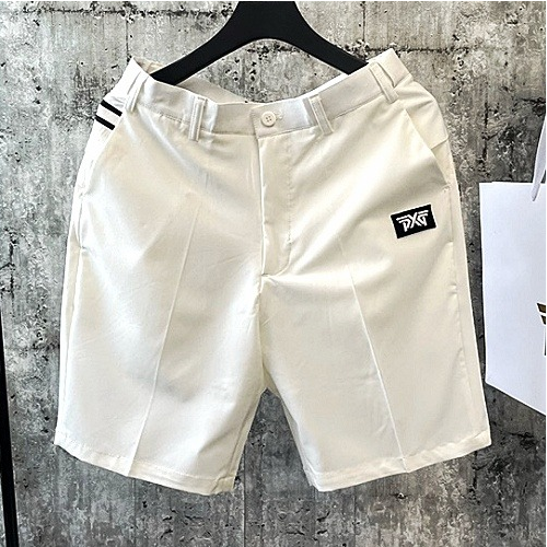 PXG 사선라인 하프 스판팬츠