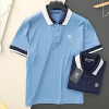 GFORE 수입고급 카라배색 메쉬 카라티