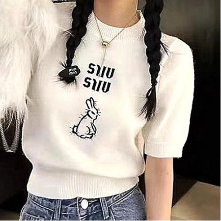 미우 MIUMIU 레빗자수 니트2