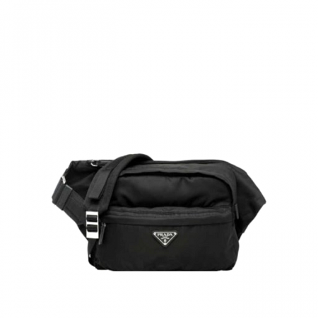 PRADA 나일론 크로스 바디 벨트 백