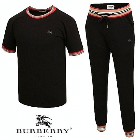 BURBERRY 시보리 자수 & 긴바지 트레이닝 셋트